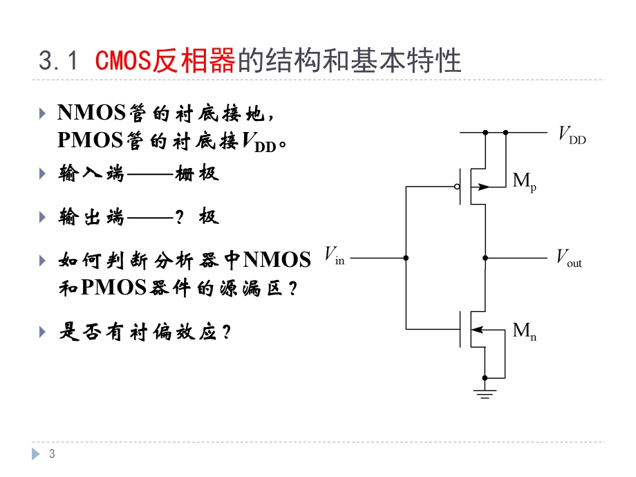 CMOS反相器的分析与设计.ppt_第3页