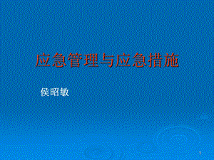 生产经营单位安全生产事故应急预案编制导则.ppt