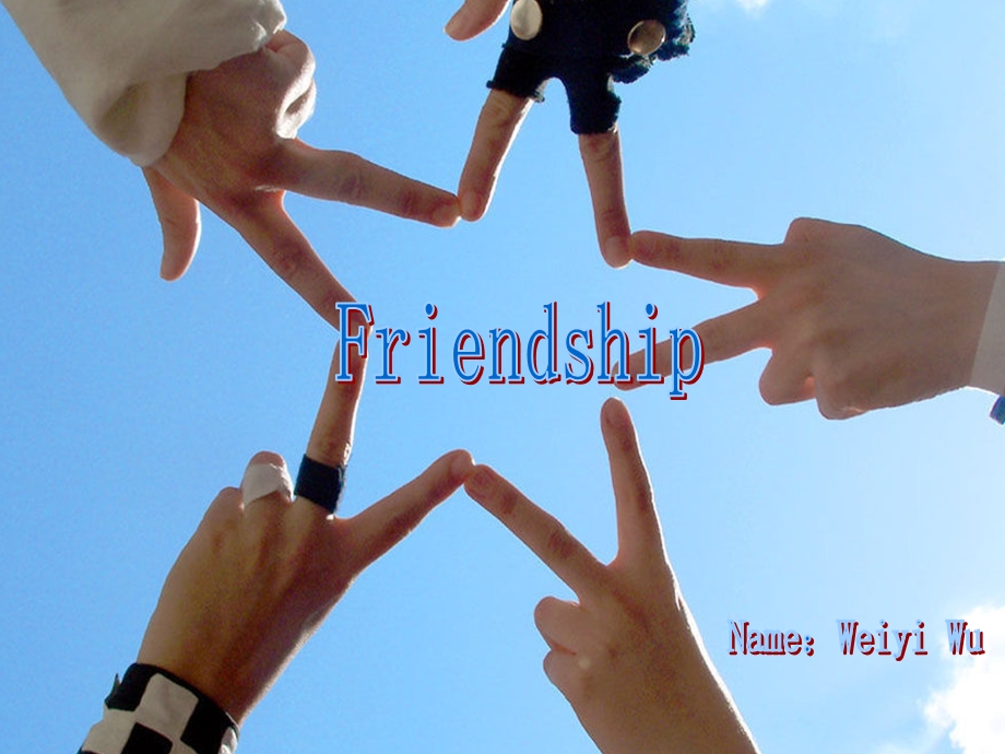 英语演讲aboutfriendship.ppt_第1页