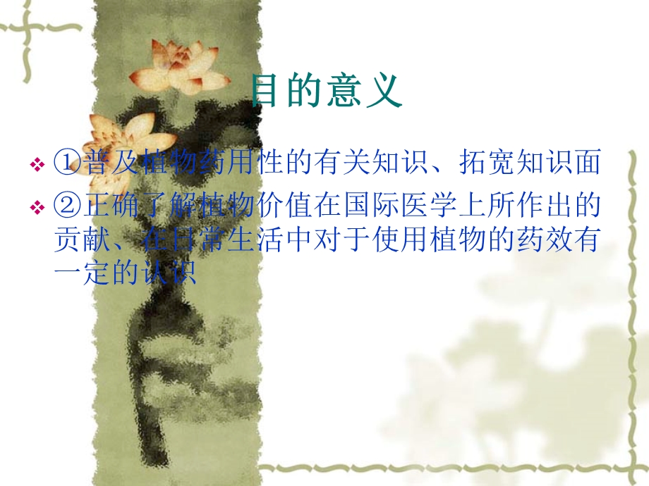 研究性学习论文植物的药用价值.ppt_第3页