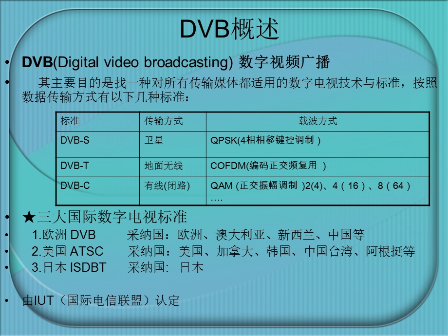 DVB基础知识与测试项目.ppt_第2页