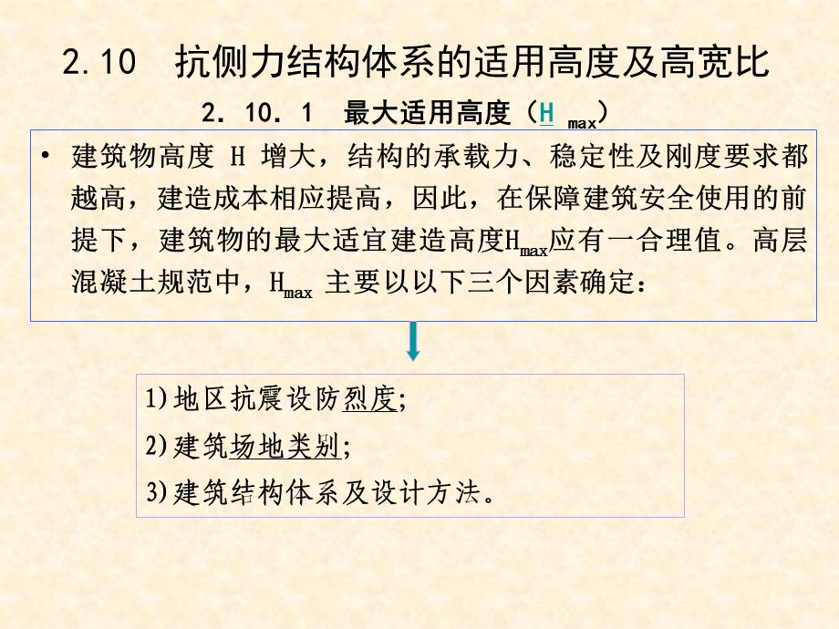 32房屋建筑适用最大高度及适用高宽比.ppt_第3页