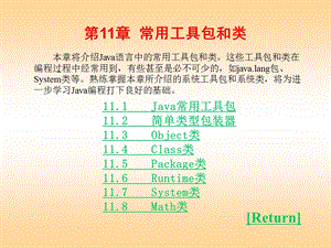 Java语言程序设计实验指导电子教案第11章.ppt