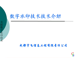 数字水印技术技术介绍.ppt