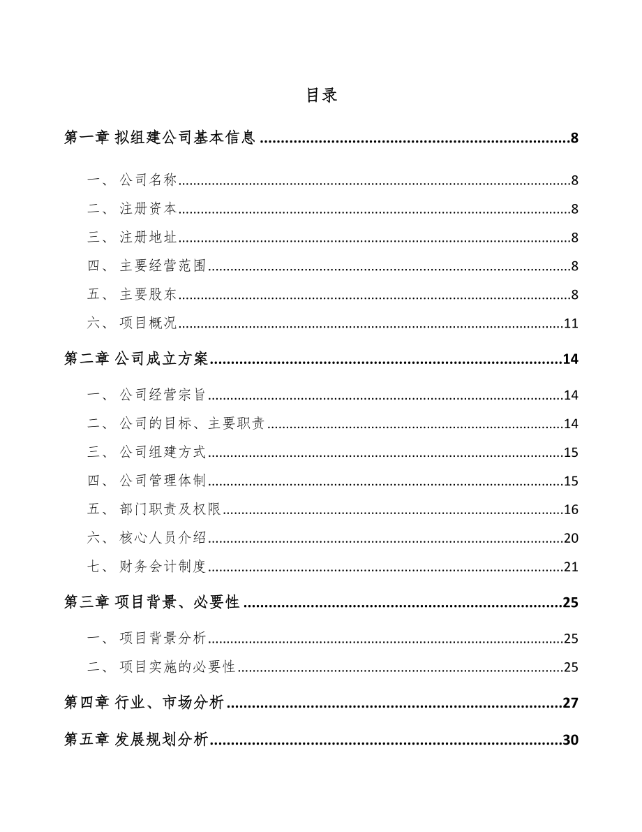 内蒙古关于成立汽车线束公司可行性研究报告模板范本.docx_第2页