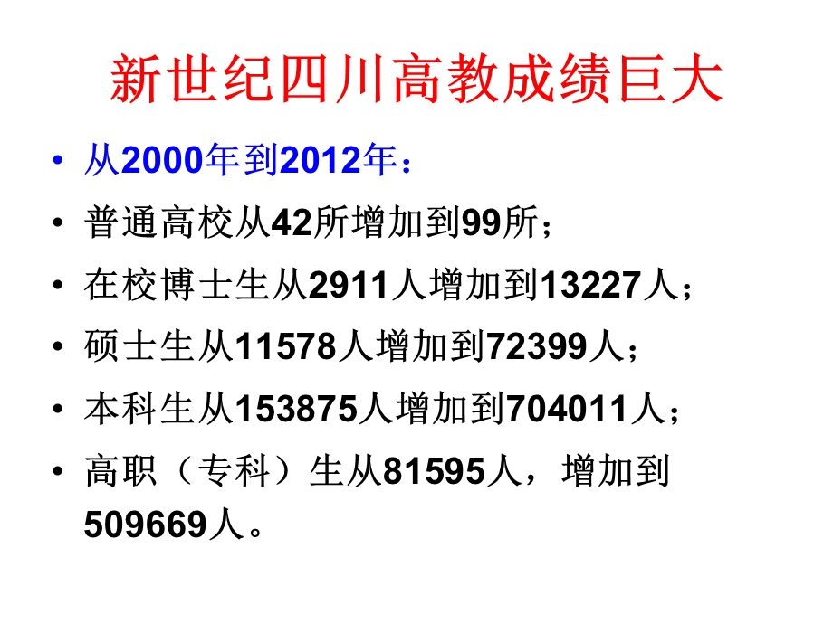 四川高教面临新挑战和新对策.ppt_第3页