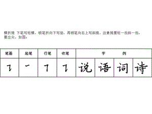 笔画(横折提、横折折撇).ppt