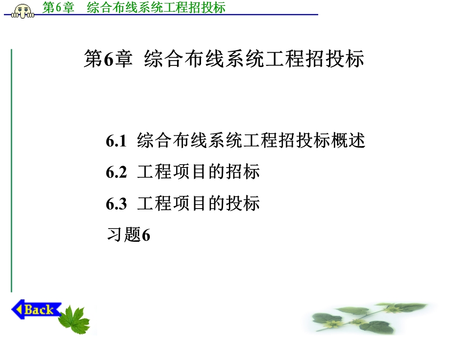 综合布线系统工程招投标.ppt_第1页