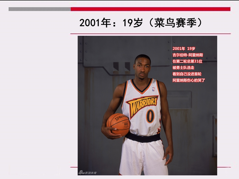 NBA球员职业生涯回顾之大将军阿里纳斯.ppt_第3页