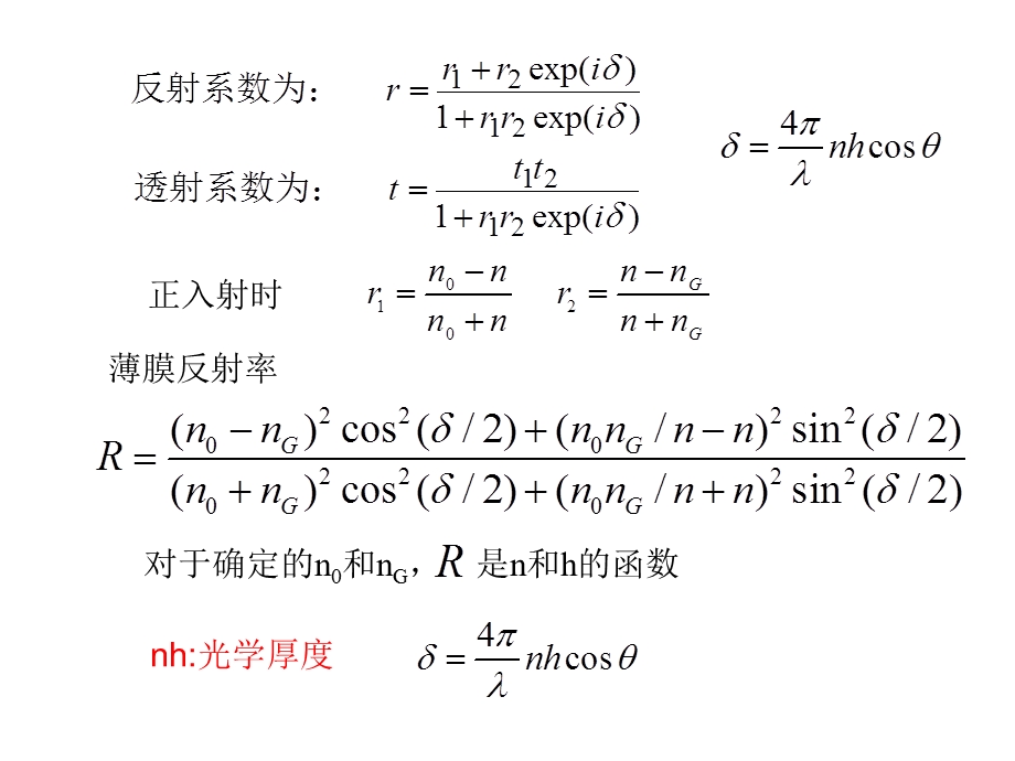 物理光学-4多光束干涉与光学薄膜.ppt_第2页