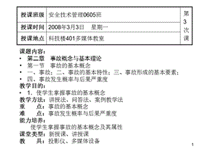 事故概念和理论.ppt