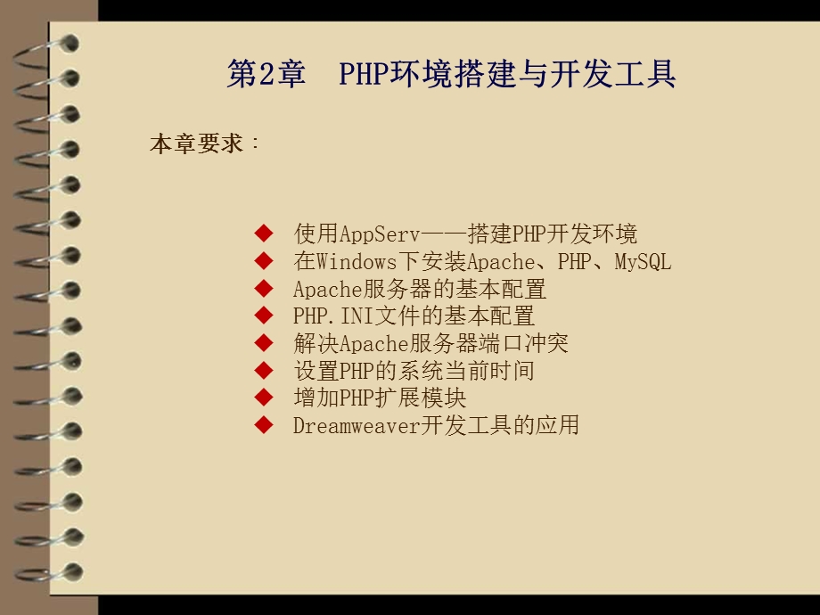 PHP环境搭建与开发工具.ppt_第1页