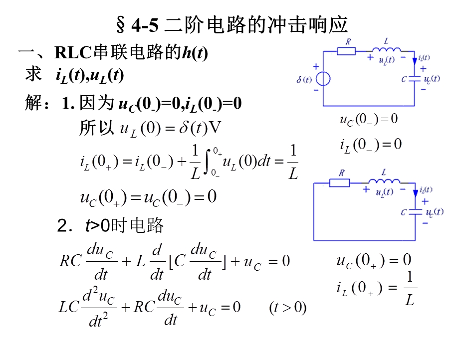 45二阶电路的冲击响应.ppt_第1页