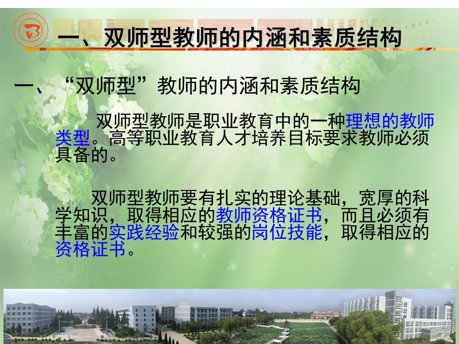 加强双师型教师队伍建设提升高职教育人才培养质量.ppt_第3页