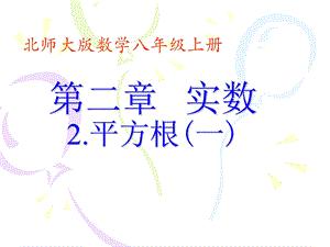 平方根演示文稿.ppt