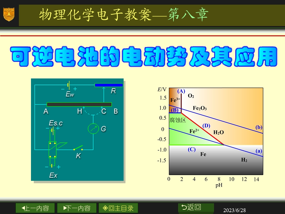 南大物化PPT08章可逆电池的电动势及其应用.ppt_第1页