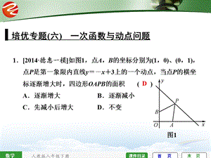 培优专题(六)一次函数与动点问题.ppt