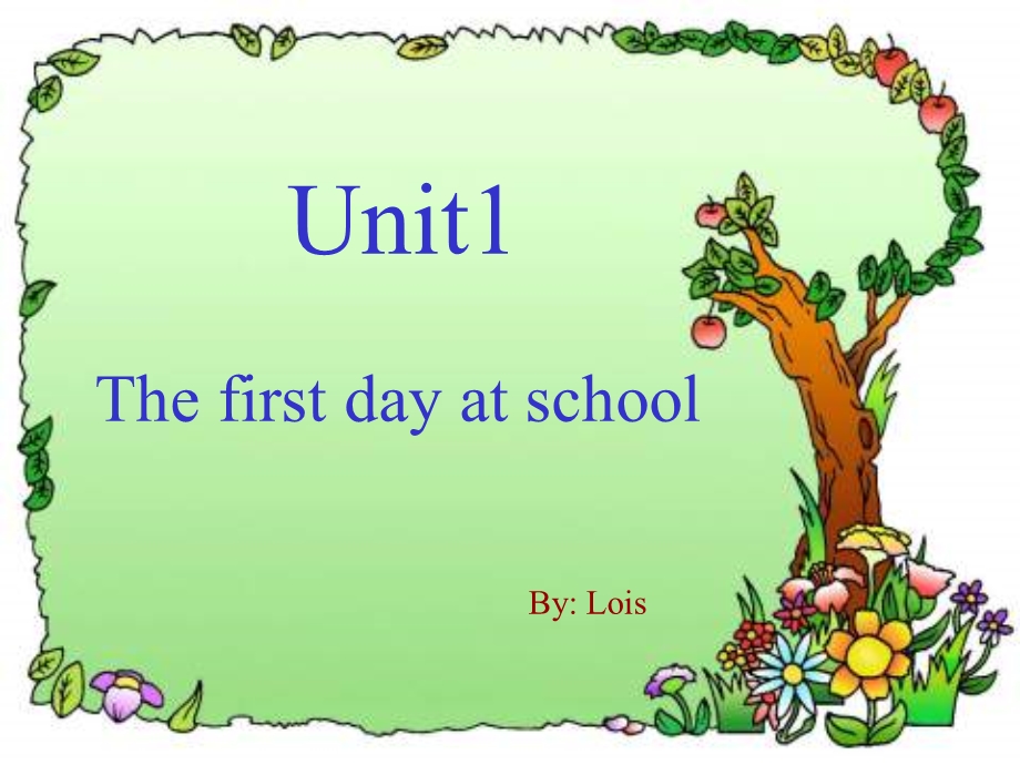 牛津5AUnit1Thefirstdayatschool.ppt_第1页