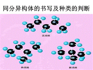 同分异构体的书写及种类的判断.ppt