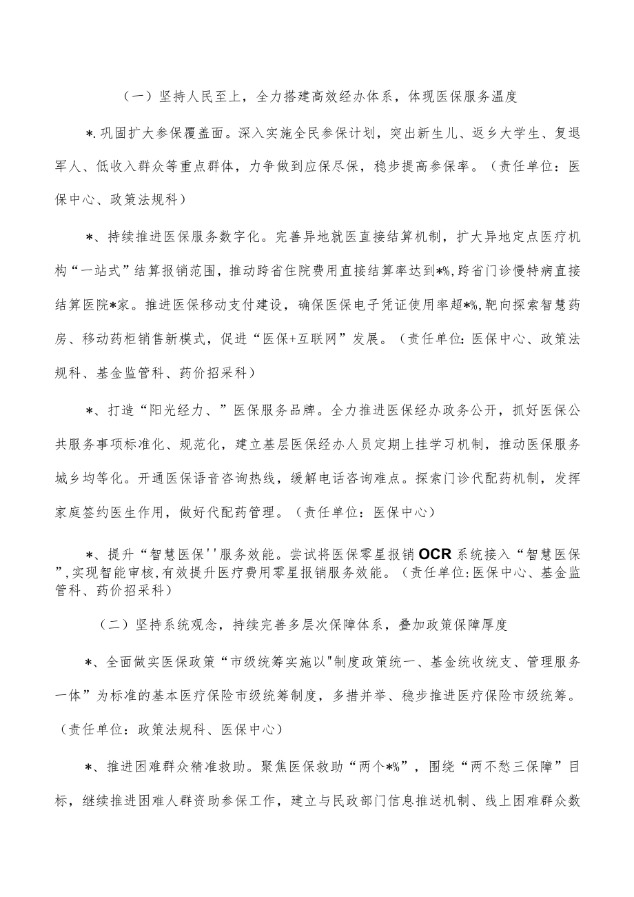 医疗保障2023年工作计划要点.docx_第2页