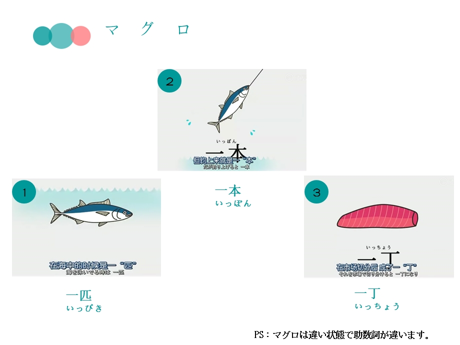 日语中的量词＜＞物の数方.ppt_第3页