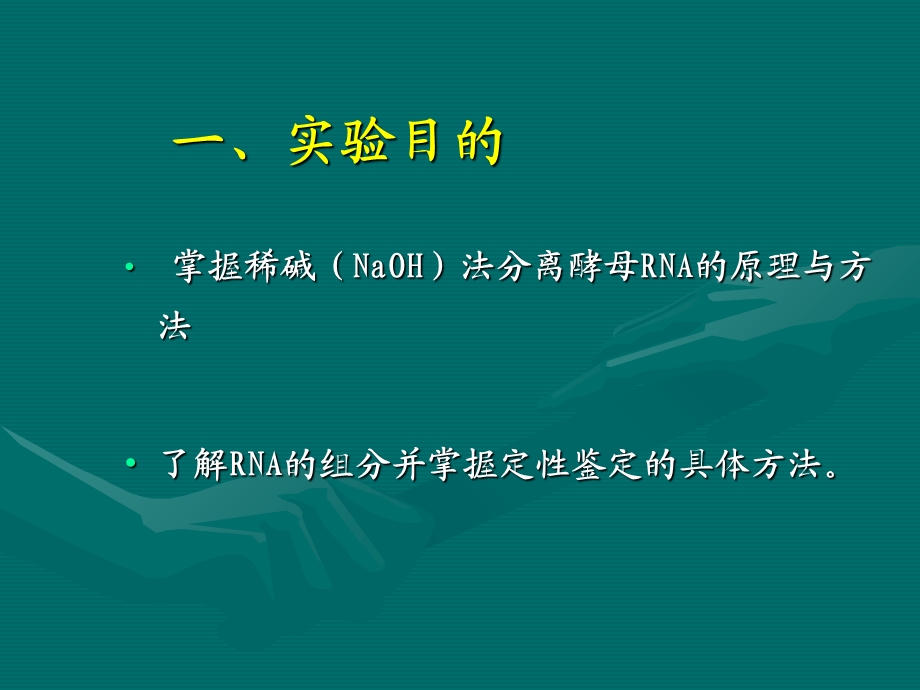 实验三酵母核糖核酸(RNA)的提取.ppt_第2页