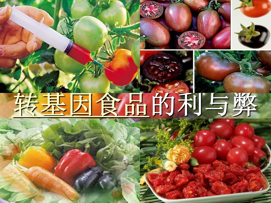 转基因食品的利与弊.ppt_第1页