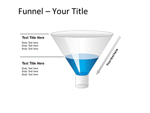 漏斗形状PPT模板.ppt