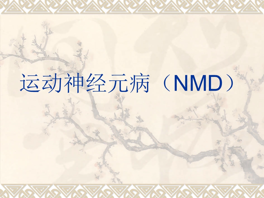 运动神经元病(NMD).ppt_第1页