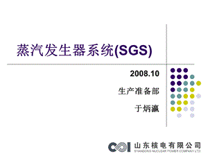 蒸汽发生器系统(SGS).ppt