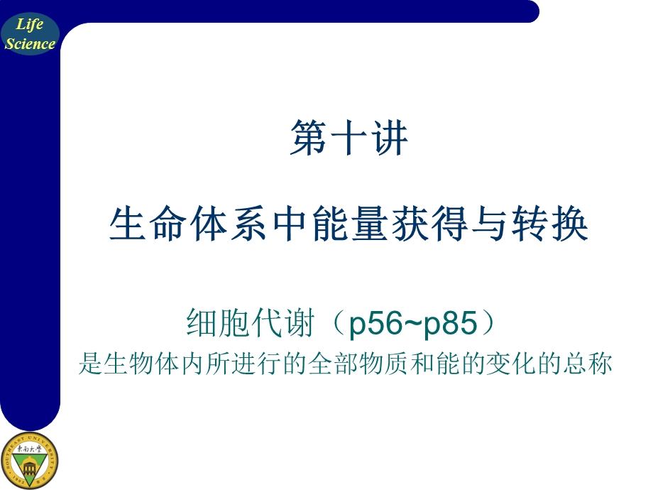 生命体系中能量获得与转换.ppt_第1页