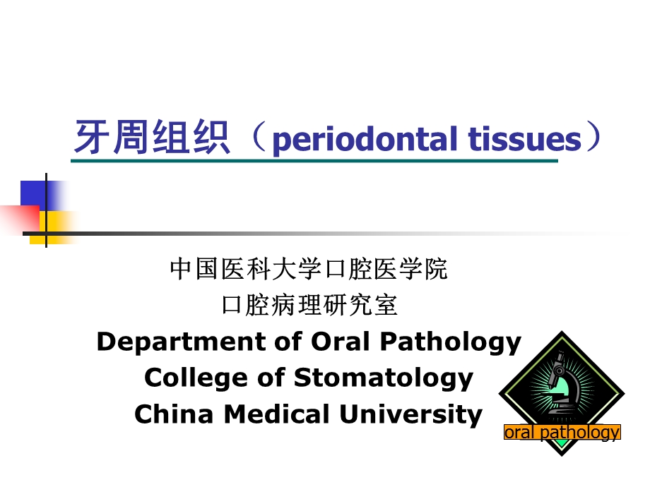 口腔组织病理学.ppt_第1页