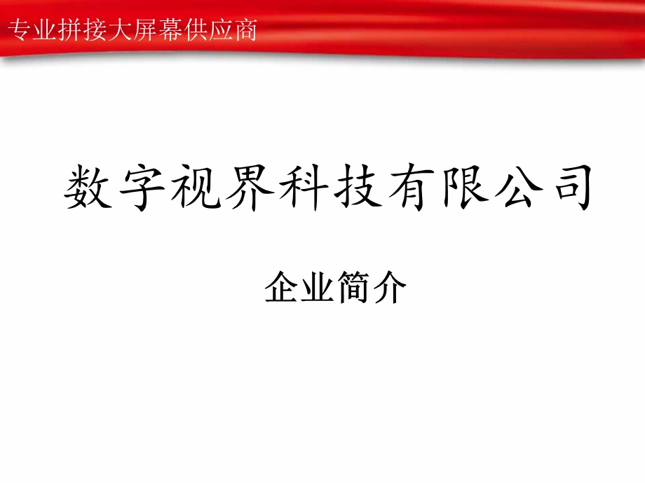 深圳数字视界科技有限公司资料.ppt_第1页