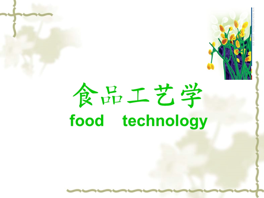 食品工艺学课件.ppt_第1页