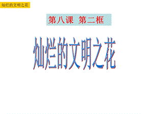 22、灿烂的文明之花.ppt