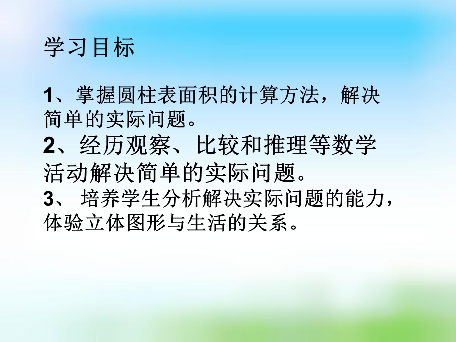 圆柱的表面积雷.ppt_第1页