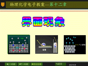 南大物化PPT12章界面现象.ppt