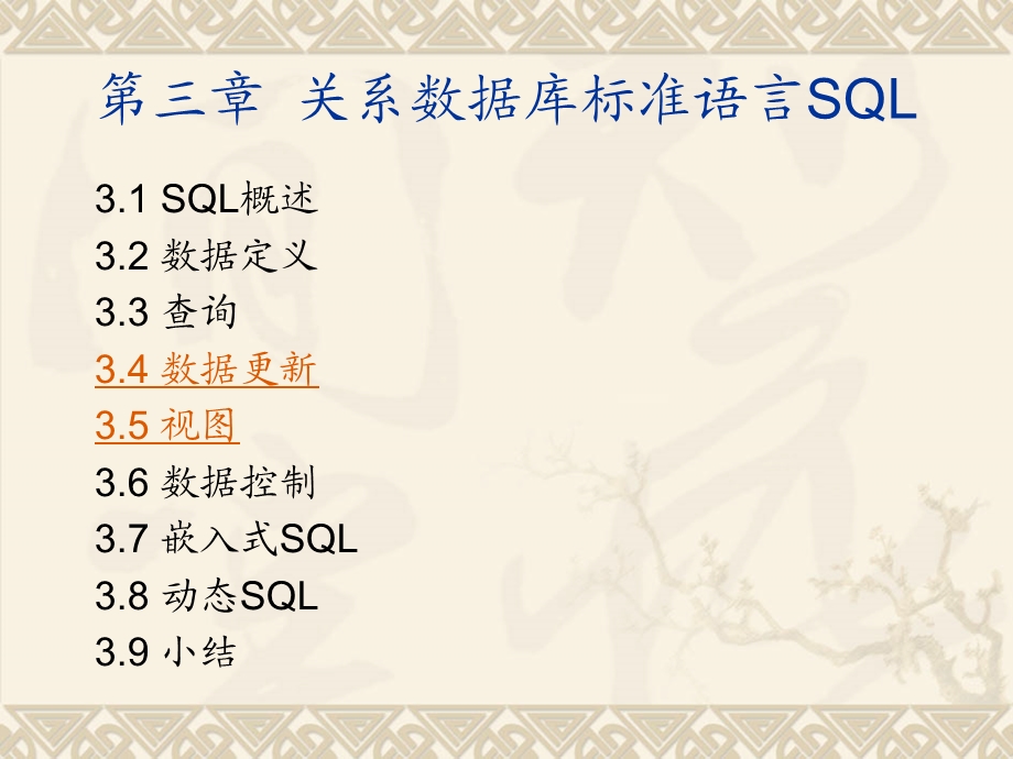 数据库基础第三部分SQL语言课件.ppt_第2页