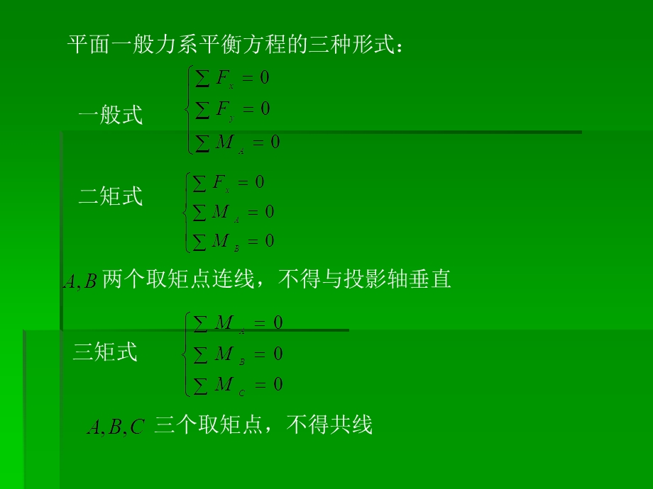 平面一般力系的平衡和应用.ppt_第3页