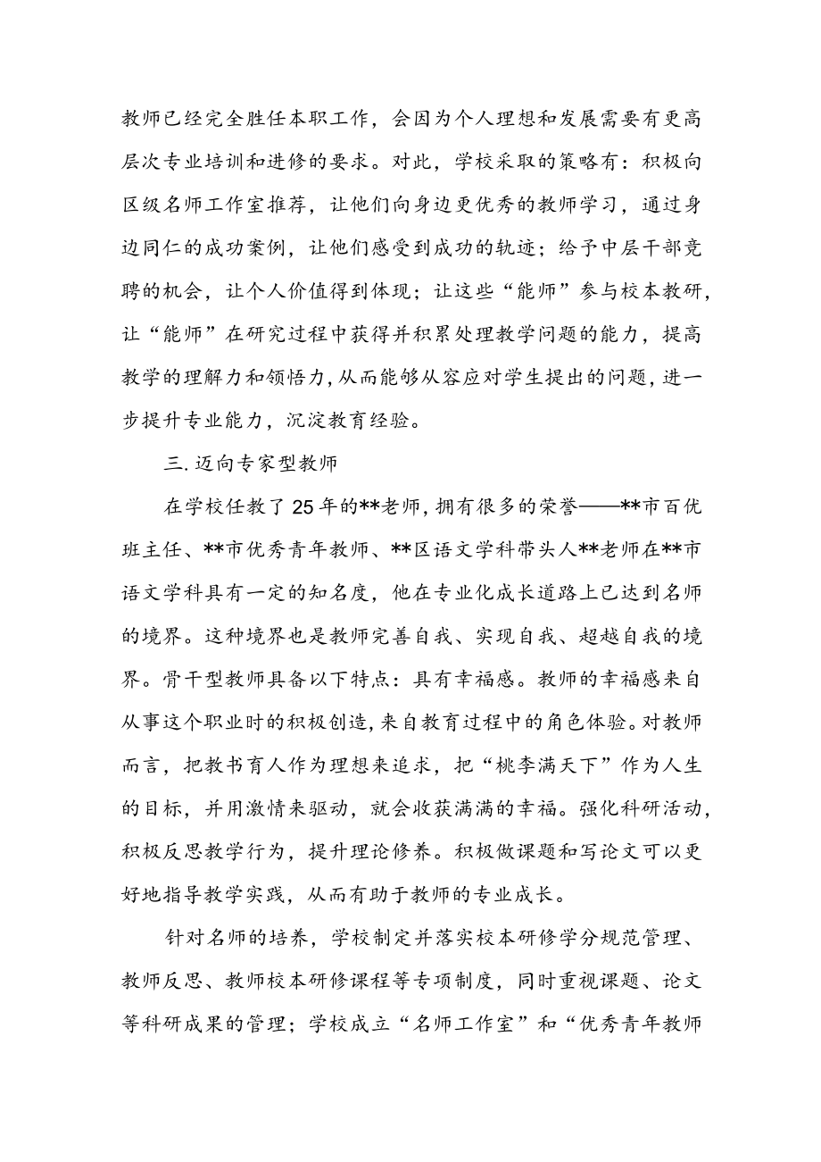 例谈不同阶段教师的专业发展机制.docx_第3页