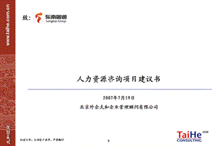 太和－东南融通东南融通建议书V.ppt