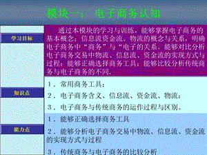 模块一电子商务认知.ppt