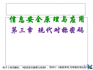 现代对称密钥密码.ppt