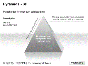 图表金字塔ppt课件.ppt