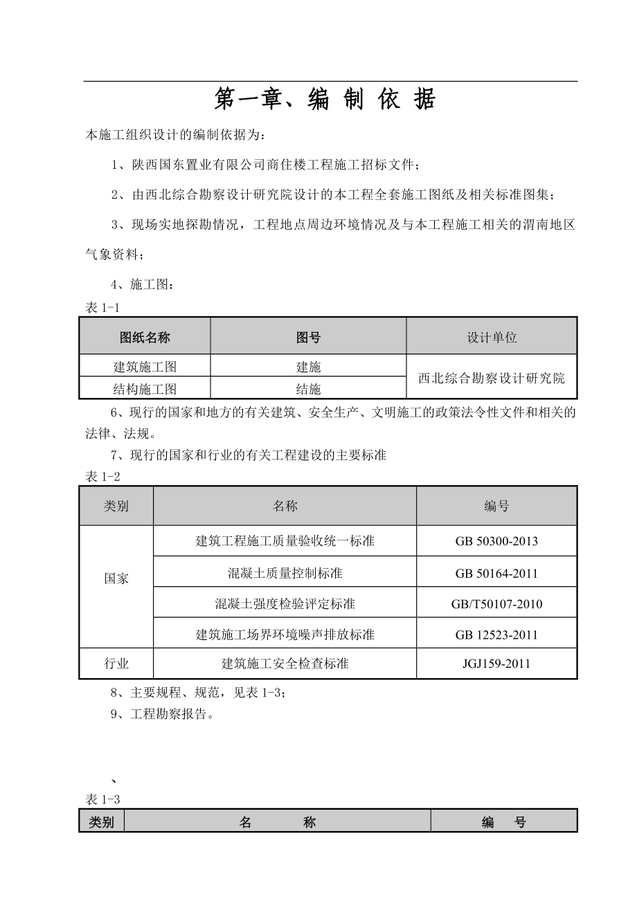 vz户县三球仪旧城改造工程组织设计.doc_第1页