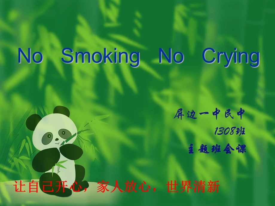 NoSmokingNoCrying.ppt.ppt_第2页