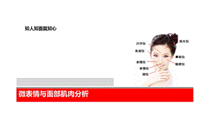 微表情与面部肌肉分析.ppt