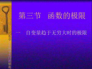 掌握几种极限的定义中.ppt