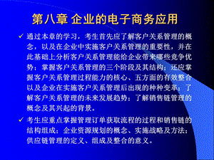 H第八章企业的电子商务应用.ppt