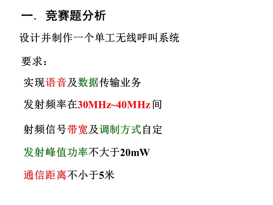 通信模块 在电子设计竞赛中的应用.ppt_第3页